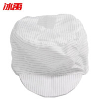 冰禹 防静电帽防尘帽 BYly-254 ESD 白色 均码 5个 1包