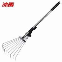 冰禹 清洁工具 BYly-21 草耙 9齿伸缩钢丝耙 1个