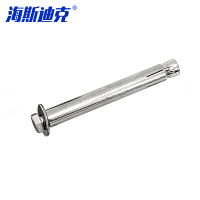 海斯迪克 锥帽型膨胀螺栓 厂标 304不锈钢(本色) M10×120 1个