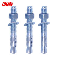 冰禹 W12.27车修壁虎螺丝 BY-845 碳钢 M16*150(P2.0) 蓝白锌 20个 1包
