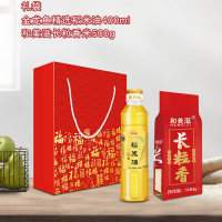 金龙鱼精选稻米油400ml+金龙鱼御品珍珠米500g.