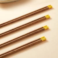 炊大皇圆福鸡翅木筷5双JCM01YF