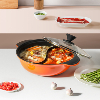 康宁 WORLD KITCHEN双耳火锅30厘米带盖PL-CR30/KZ