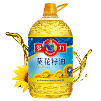 多力葵花籽油5L .