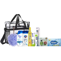 深航工会2025年送清凉慰问品套餐(洗发水+沐浴露+花露水+牙刷+牙膏+风油精+清凉膏+湿巾+浴球+两用包)