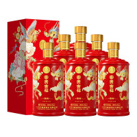 五粮液52度富贵吉祥-精致浓香型白酒(整箱)500ml*6