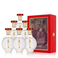 五粮液52度 五粮印象·水晶装浓香型白酒(整箱)500ml*6