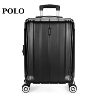 POLO拉杆箱大容量男女通用行李箱万向轮密码箱旅行箱080661黑色