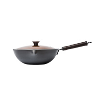 归.禾器 精铁炒锅30cm