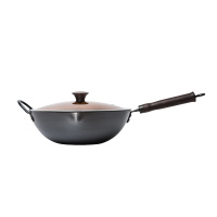 归.禾器 精铁炒锅32cm