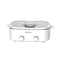 山水多功能鸳鸯电火锅 (双旋钮控温) SHG-3055