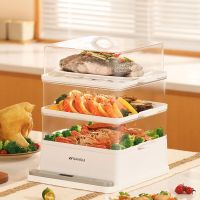 山水多功能三层电蒸锅SZG60K