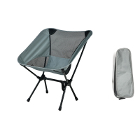 飞图乐 折叠式月亮椅小号灰色YLY0102