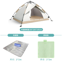 飞图乐 露营套装-升级套餐(帐篷+防潮垫+野餐垫)SJTZ0101
