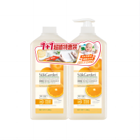 SukGarden蔬果园橘彩星光果蔬餐具净1+1特惠装1.28kg*2.