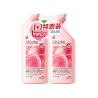 SuKGarden蔬果园元气白桃香氛洁厕剂(1+1特惠装)500g*2.