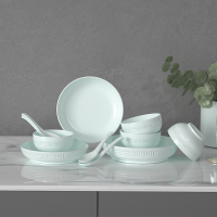 康巴赫青瓷餐具11头LPB-TC011
