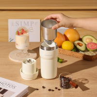 乐扣乐扣LocknLock碎冰真空果汁杯(可磨咖啡豆)EJJ3225WHT