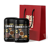 老金磨方 芝麻核桃黑豆粉0白砂糖款礼袋装1400g