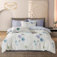 维科家纺-织锦春色全棉四件套V5T4-DYC1193LP