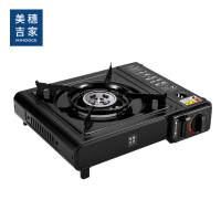 美穗吉家 户外便携卡式炉带塑盒黑色 MIHH-2408150