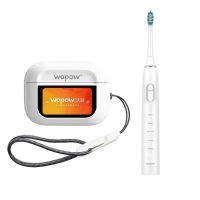 沃品WOPOW真无线蓝牙耳机WF-B01 低延迟高清音质 磁吸充电设计 防汗运动全天舒适佩戴