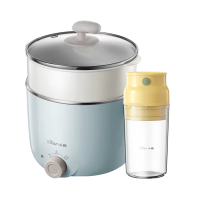 小熊多用途电热锅DRG-C12R5+便携式榨汁机LLJ-Q04B5