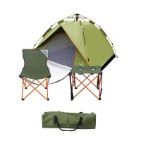 何大屋自由天地户外帐篷HDW1505+悠然户外套装HDW1508