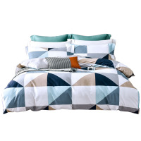 杉杉(FIRS) QFS-12089 全棉抑菌四件套-七巧板 200x230cm.