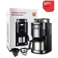 摩飞全自动意式咖啡机MK-B720强劲萃取一键操作简约时尚家用智能咖啡机