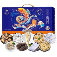 鲜禾鲜国产海鲜礼盒D款4200g.