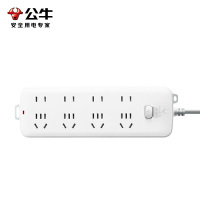 公牛智能USB五孔插座多接口安全保护墙壁开关插座带电提醒家用办公插头