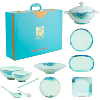 宫廷传奇星空66头青瓷餐具GT-XK66T.