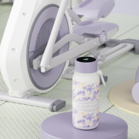 独角犀 Rhino.life 智能温显保温提手杯 丁香紫 TD50204002.