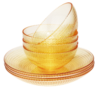 REVERE波点耐热玻璃餐具8件套RWU-8BD/YK.