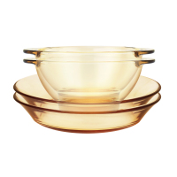 REVERE耐热玻璃餐具4件套RWU-4/HC.