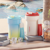 BURNELL 时尚养生办公杯 350ml大容量防漏设计白领必备提神醒脑神器