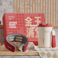 BURNELL智能恒温办公杯陶瓷内胆长效保温设计办公旅行两用时尚便携