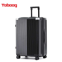 途帮(TOBOOG)多功能可扩展行李箱2022 白色 20寸