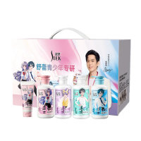 舒蕾SLEK多效合一净润洗发沐浴露深层清洁滋养修复温和不刺激适合全家使用