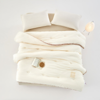 无印良品亲肤加厚保暖羊毛毯大号轻柔触感防静电冬日