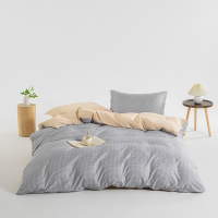 无印良品四件套纯棉床品套件简约设计透气舒适大码家居用品