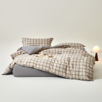 无印良品 四件套亲肤纯棉床品 健康透气舒适设计 家居良品