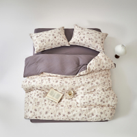 无印良品纯棉四件套床上用品高质感亲肤设计简约床品套件