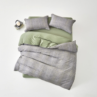 无印良品 纯棉四件套 舒适睡眠大码床品套件 亲肤透气简约设计