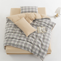 无印良品 纯棉四件套 亲肤舒适 超柔透气 四季适用 简约设计 家居首选