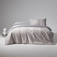 无印良品床品套件长绒棉四件套简约设计透气舒适亲肤质感