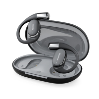 纽曼Newmine真无线蓝牙耳机OWS-13黑色内置麦克风无线设计高灵敏度极致体验