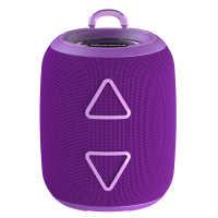 纽曼Newmine真无线蓝牙耳机BT87紫色版100Hz超宽频响120dB高灵敏度无线控设计