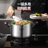 迈卡罗Macaiiroos高端不粘锅炒锅5002496568081进口材质耐磨防刮强力聚热健康炒锅大容量厨房神器